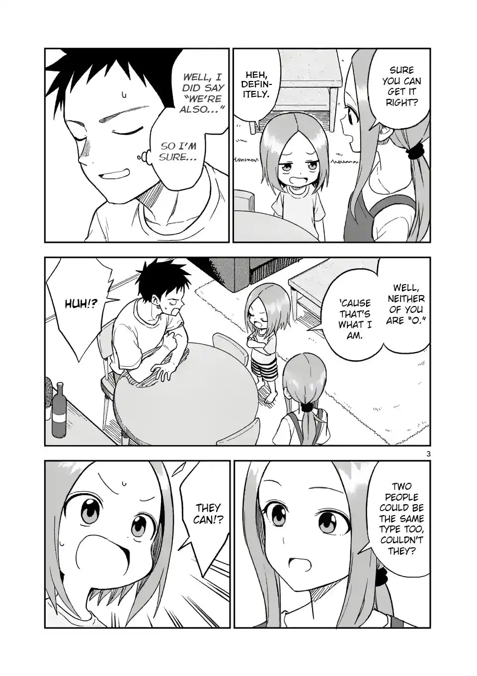 Karakai Jouzu no (Moto) Takagi-san Chapter 155 3